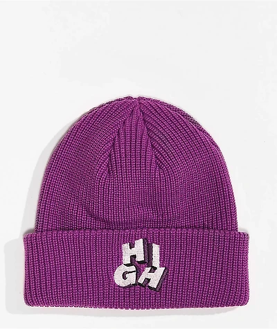 Your Highness Purple Beanie