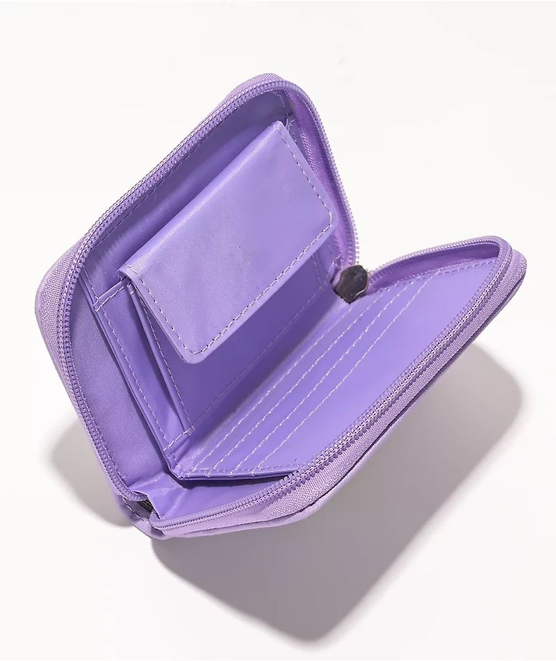 Your Highness Smokin' Bout U Lavender Zip Wallet