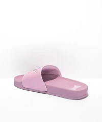 Your Highness Smokin' Bout U Pink Slide Sandals