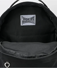 Your Highness Smokin Bout U Black Mini Backpack