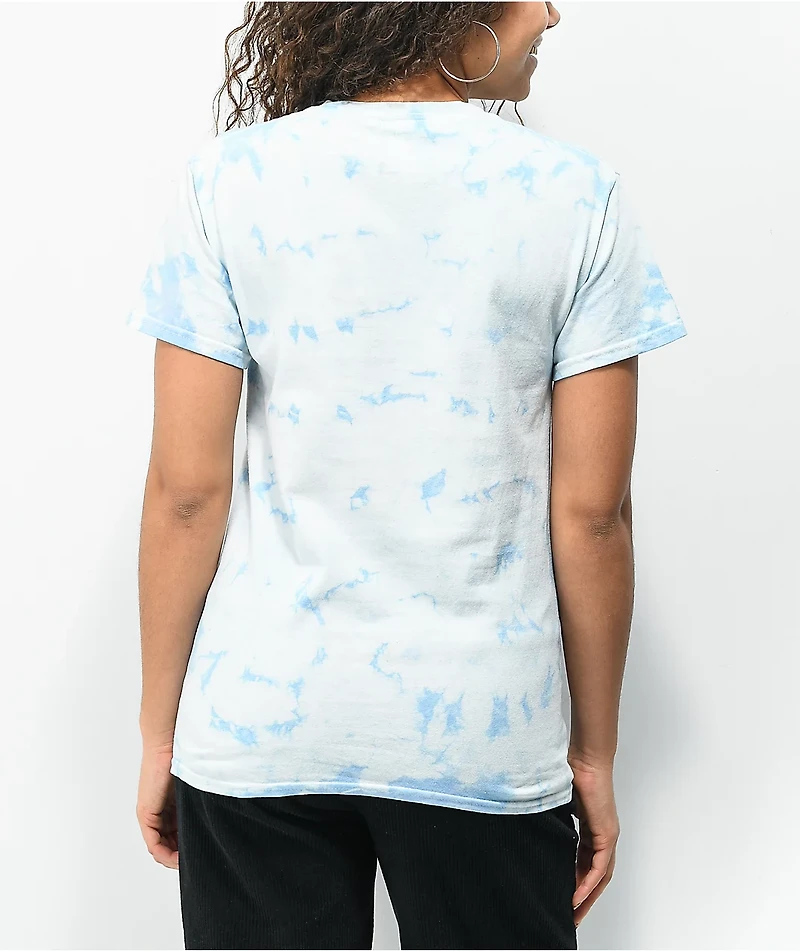 Your Highness Spice Of Life Blue Tie Dye T-Shirt
