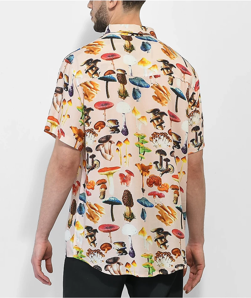 Your Highness Spores Natural Button Up Shirt