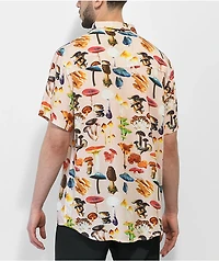 Your Highness Spores Natural Button Up Shirt