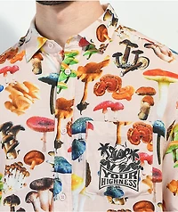 Your Highness Spores Natural Button Up Shirt