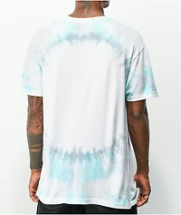 Your Highness Stick Together Blue & Teal Tie Dye T-Shirt