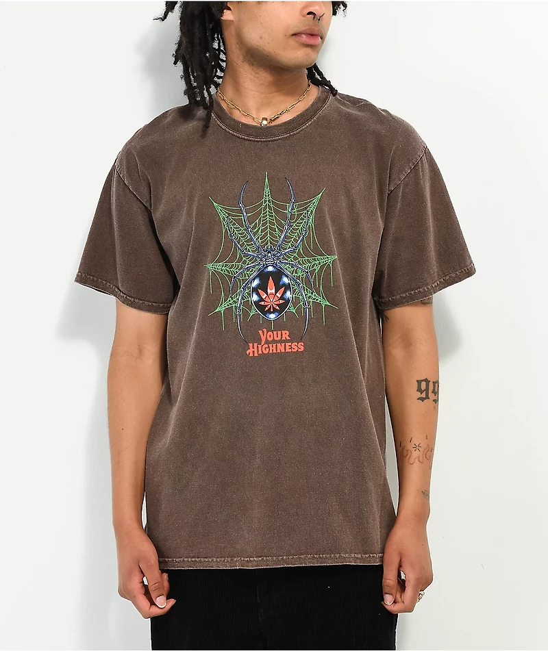Your Highness The Widow Brown Wash T-Shirt