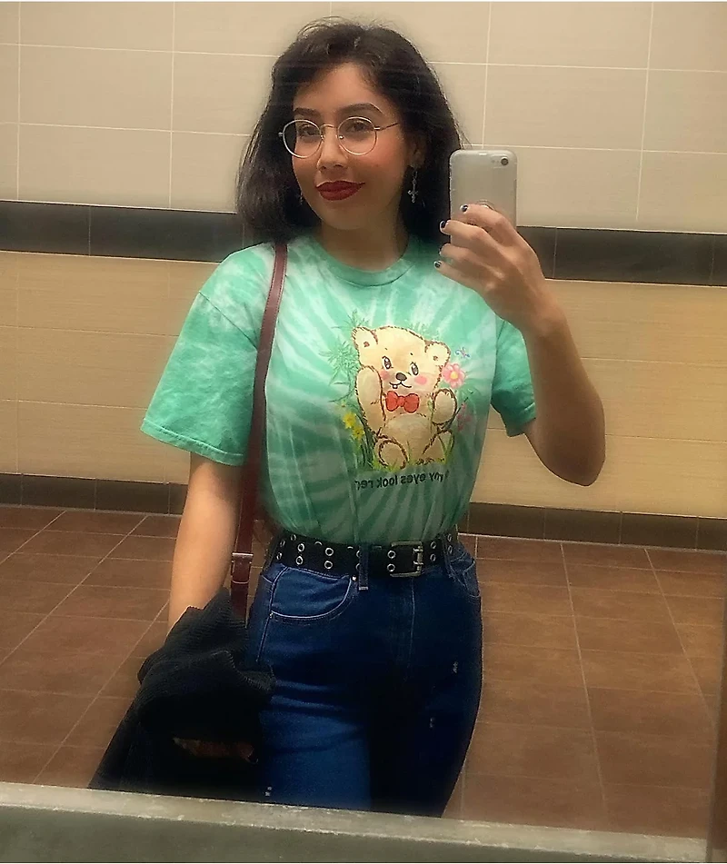 Your Highness Too Faded Green Tie Dye T-Shirt