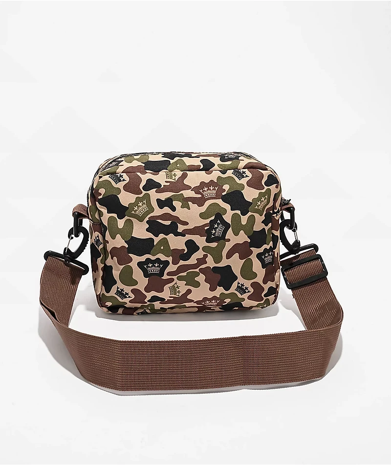 Your Highness Woodland Camo Crossbody Bag