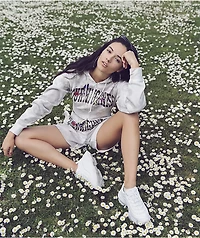 Your Highness Woodlands White & Grey Tie Dye Sweat Shorts