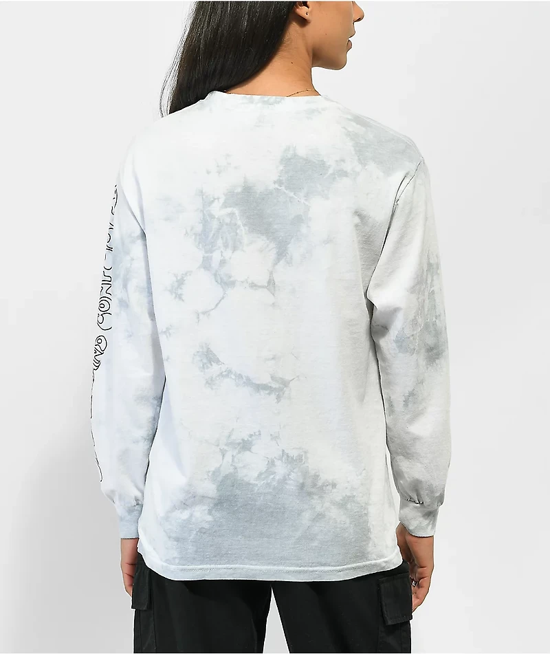 Your Highness x Dazed and Confused Blazed Grey Tie Dye Long Sleeve T-Shirt