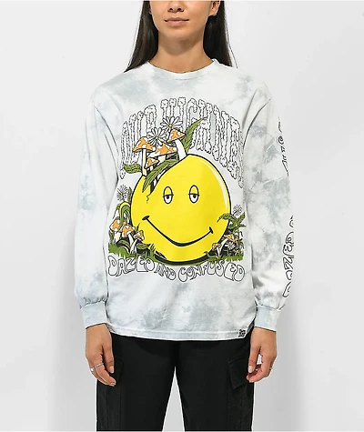 Your Highness x Dazed and Confused Blazed Grey Tie Dye Long Sleeve T-Shirt