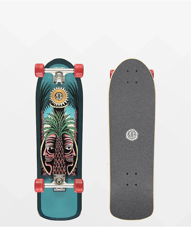 Yow Blossom 30" Surf Cruiser Skateboard Complete