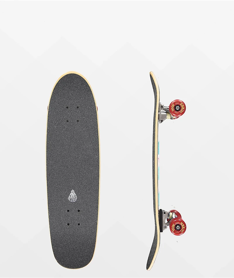 Yow Lotus 30" Surf Cruiser Skateboard Complete