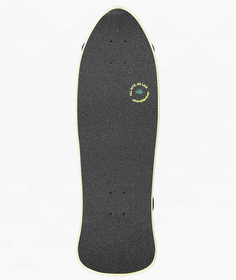 Z-Flex Aragon Cheetah 80s Frog 31.25" Cruiser Skateboard Complete