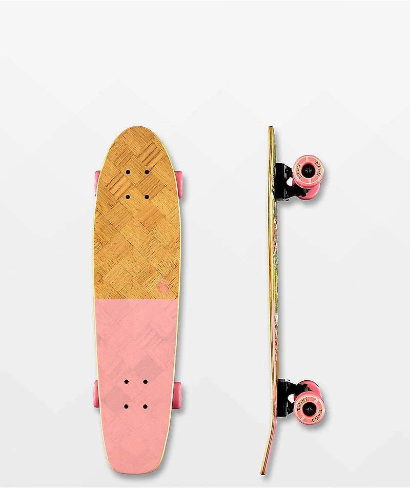 Z-Flex Banana Train 29" Cruiser Skateboard Complete