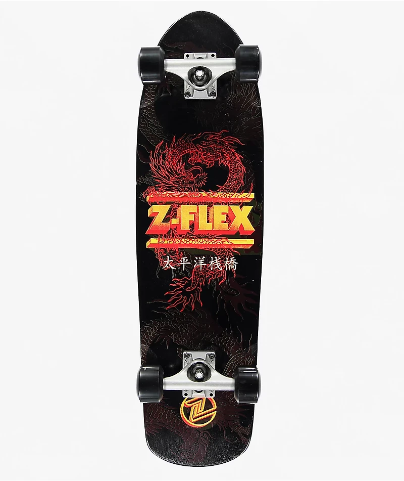 Z-Flex Dragon Shorebreak 30" Cruiser Skateboard Complete