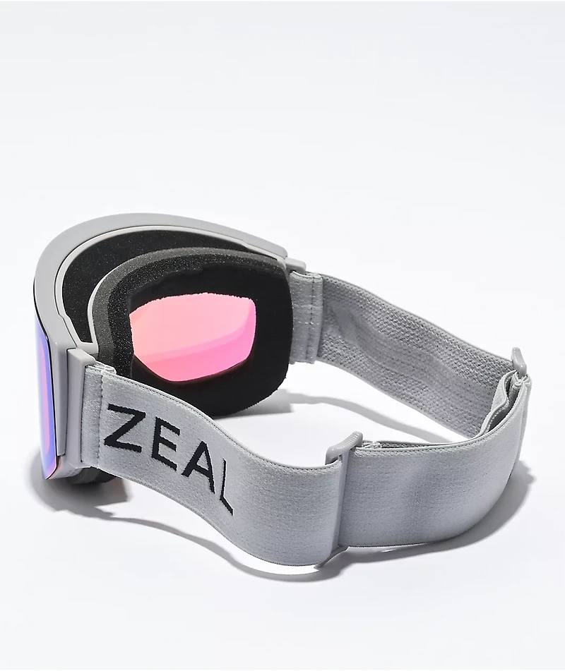 Zeal Beacon Fog Jade Mirror Snowboard Goggles