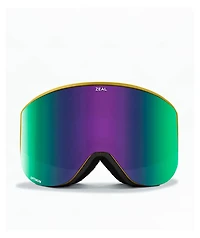 Zeal Beacon Roots Jade Mirror Snowboard Goggles