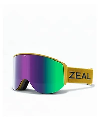 Zeal Beacon Roots Jade Mirror Snowboard Goggles