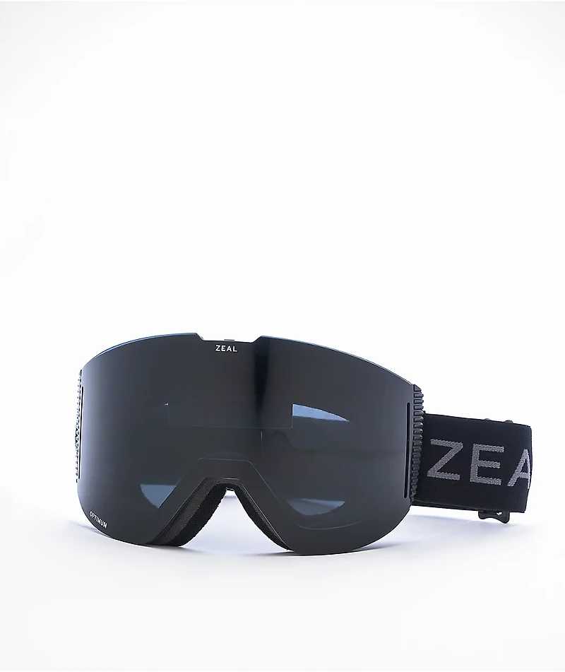 Zeal Lookout Dark Night & Dark Grey Snowboard Goggles