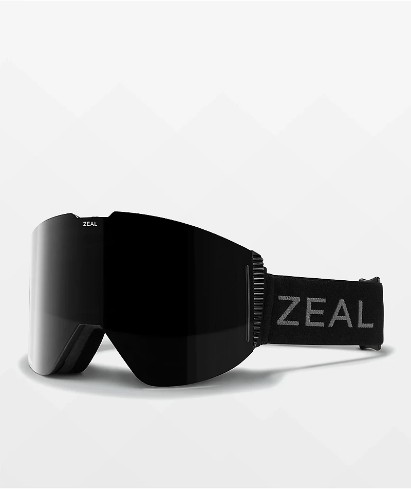 Zeal Lookout Dark Night & Dark Grey Snowboard Goggles
