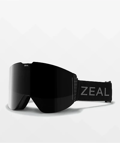 Zeal Lookout Dark Night & Dark Grey Snowboard Goggles