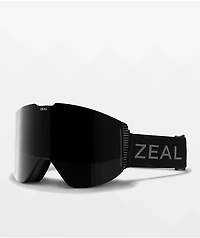 Zeal Lookout Dark Night & Dark Grey Snowboard Goggles