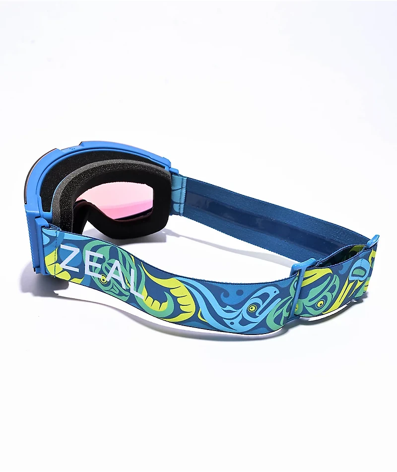 Zeal Lookout Haa Aani & Jade Mirror Snow Sunglasses
