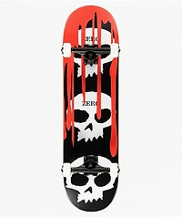 Zero 3 Blood Skull 8.5" Skateboard Complete