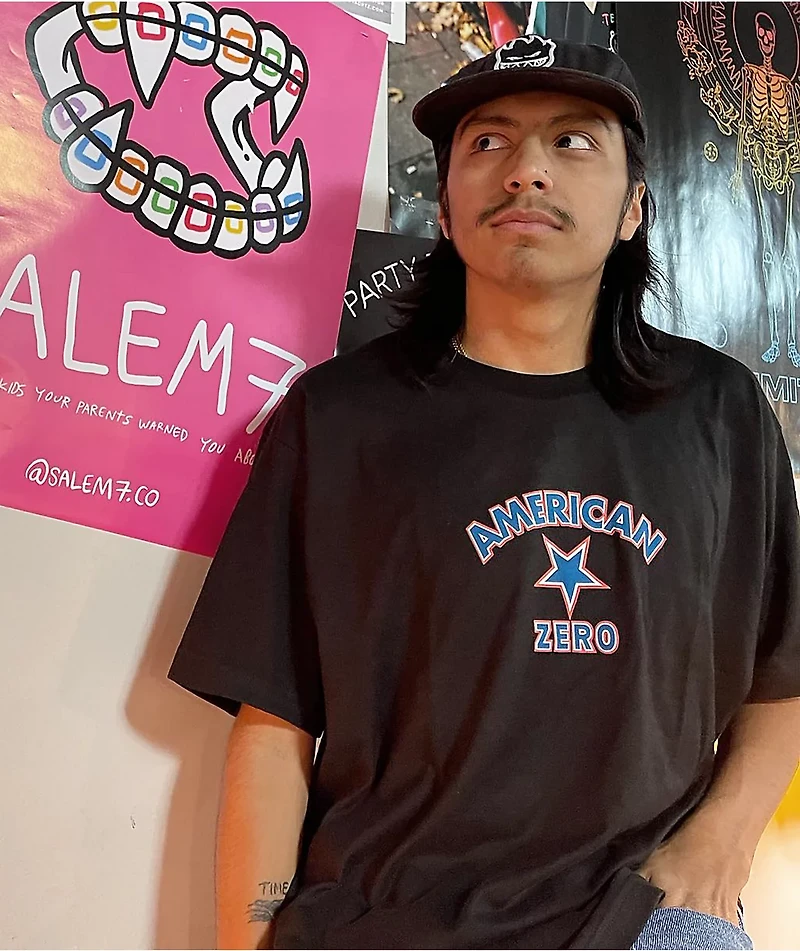 Zero American Black T-Shirt