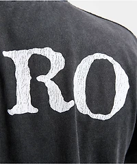 Zero Big Skull Black Wash T-Shirt