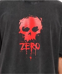 Zero Blood Skull Black T-Shirt