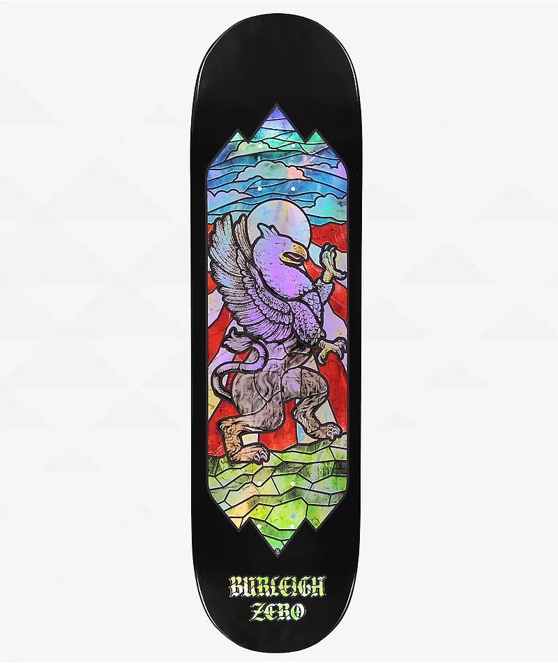 Zero Burleigh Stained Glass 8.5" Skateboard Deck