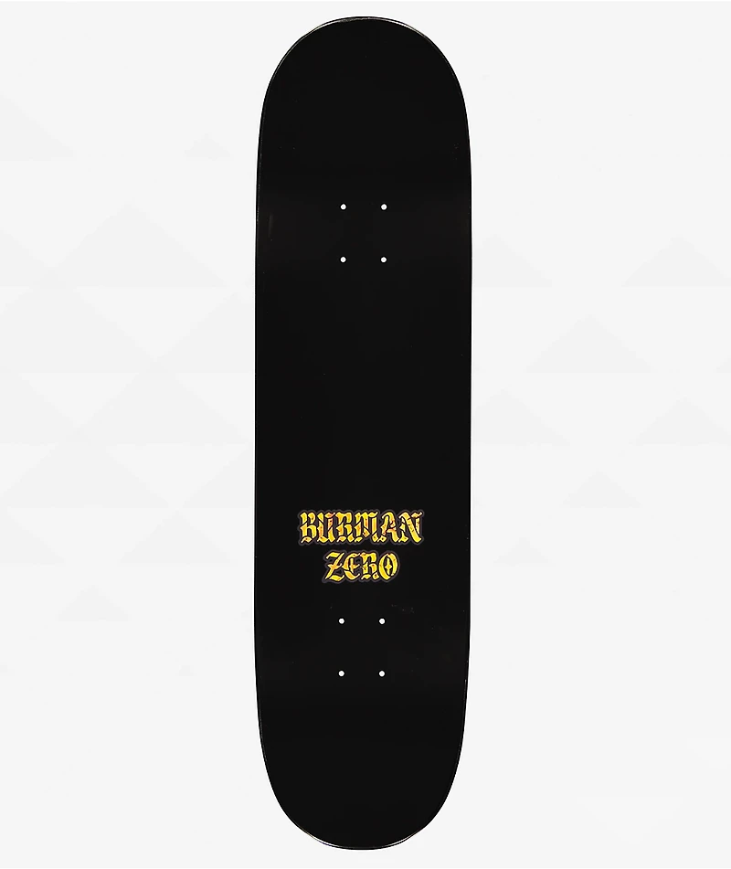 Zero Burman Stained Glass 8.625" Skateboard Deck