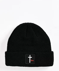 Zero Cross Black Beanie