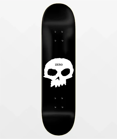Zero Single Skull 8.25" Skateboard Deck