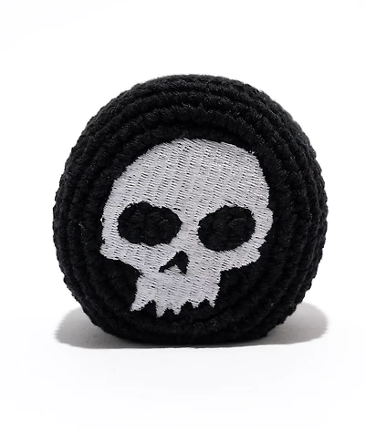 Zero Single Skull Black Hacky Sack