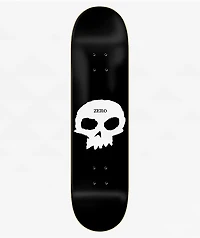 Zero Single Skull Reflective 8.25" Skateboard Deck