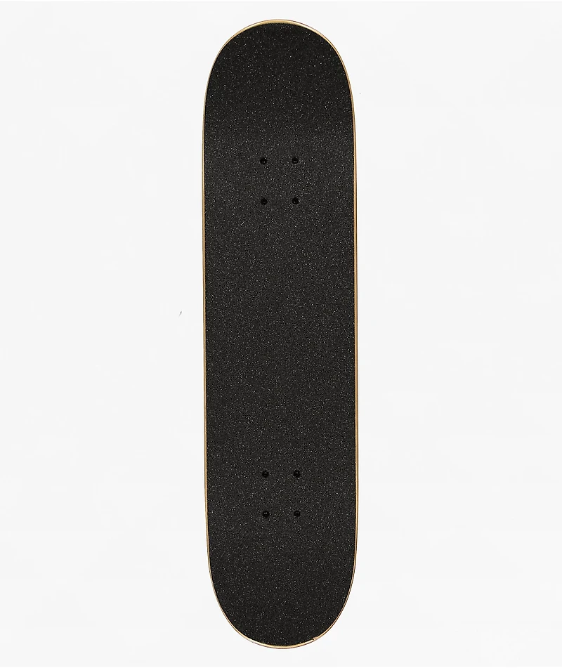 Zero Spider Web Single Skull Glow In The Dark 8.0" Skateboard Complete