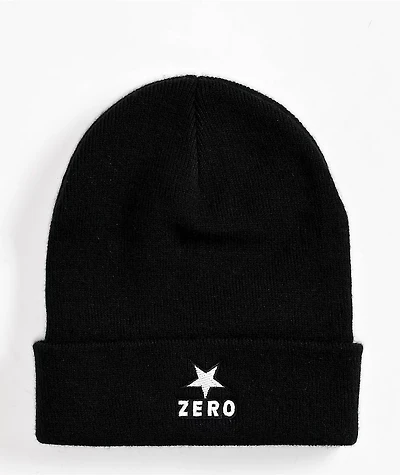 Zero Star & Army Black Beanie