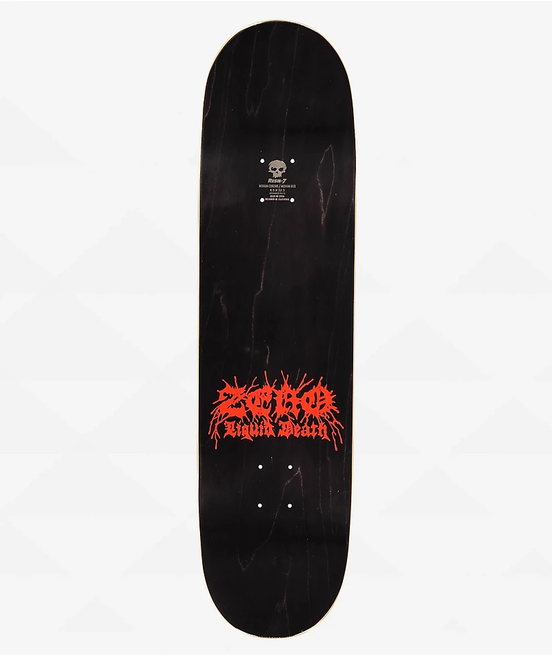 Zero x Liquid Death Burman 8.5" Skateboard Deck