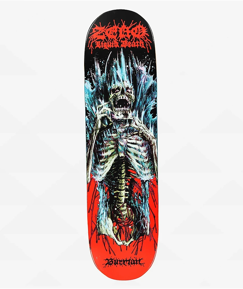 Zero x Liquid Death Burman 8.5" Skateboard Deck