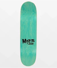 Zero x Misfits Fiend Skull 8.5" Skateboard Deck