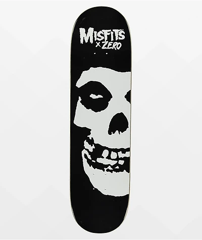 Zero x Misfits Fiend Skull 8.5" Skateboard Deck