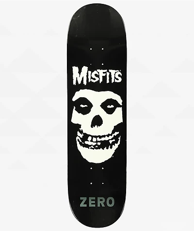 Zero x Misfits Fiend Skull 8.5" Skateboard Deck