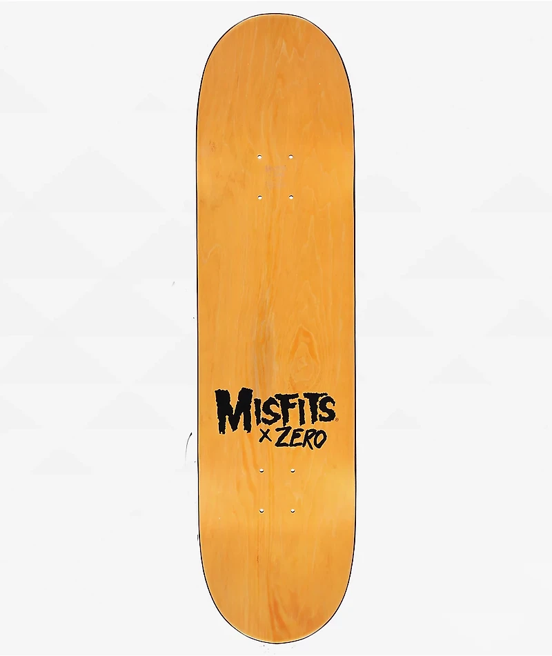 Zero x Misfits GITD Bat Fiend 8.25" Skateboard Deck