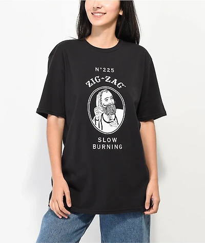 Zig-Zag Classic Black T-Shirt