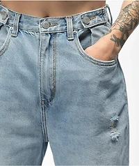 Ziggy Hi & Loose Light Wash Dad Jeans