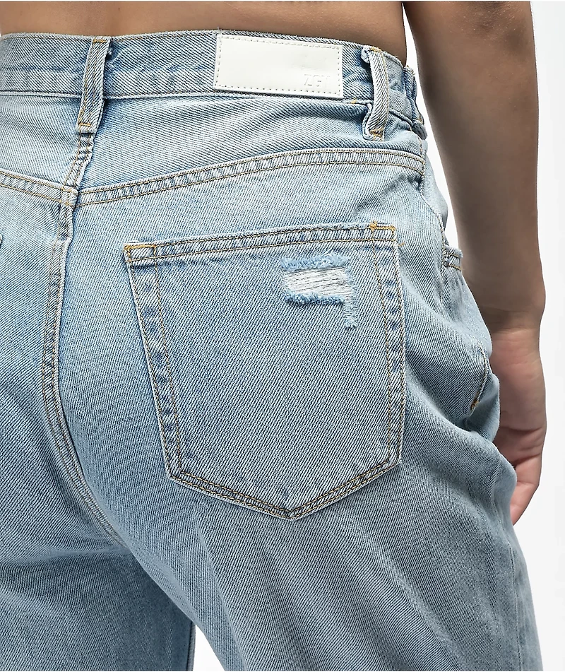 Ziggy Hi & Loose Light Wash Dad Jeans