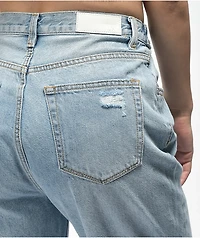 Ziggy Hi & Loose Light Wash Dad Jeans